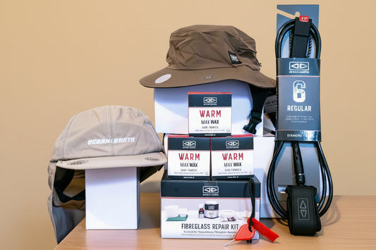 Surfer Dad gift box with premium hand-selected goods for surf-loving dads, Father's Day Australia