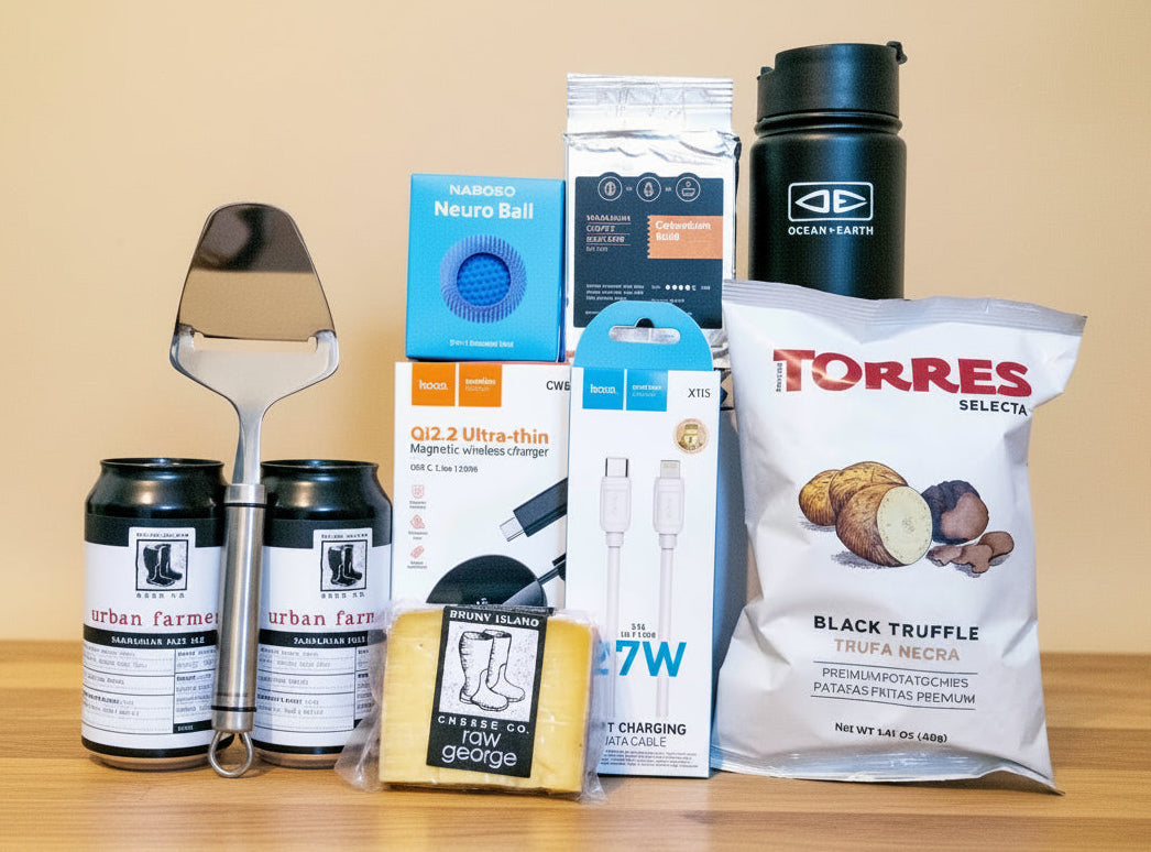 Dad is King premium Father's Day gift box with Bruny Island Cheese and craft beer