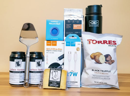 Dad is King premium Father's Day gift box with Bruny Island Cheese and craft beer