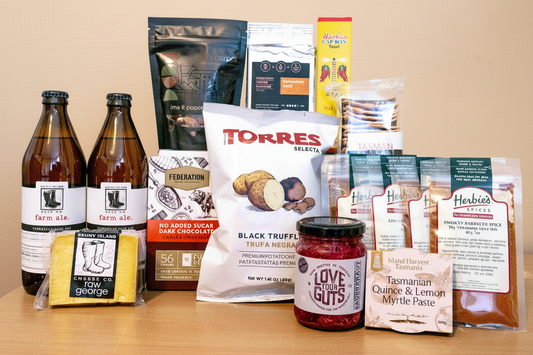 Foodie Dad gift box with gourmet Australian food and craft beer for Father's Day